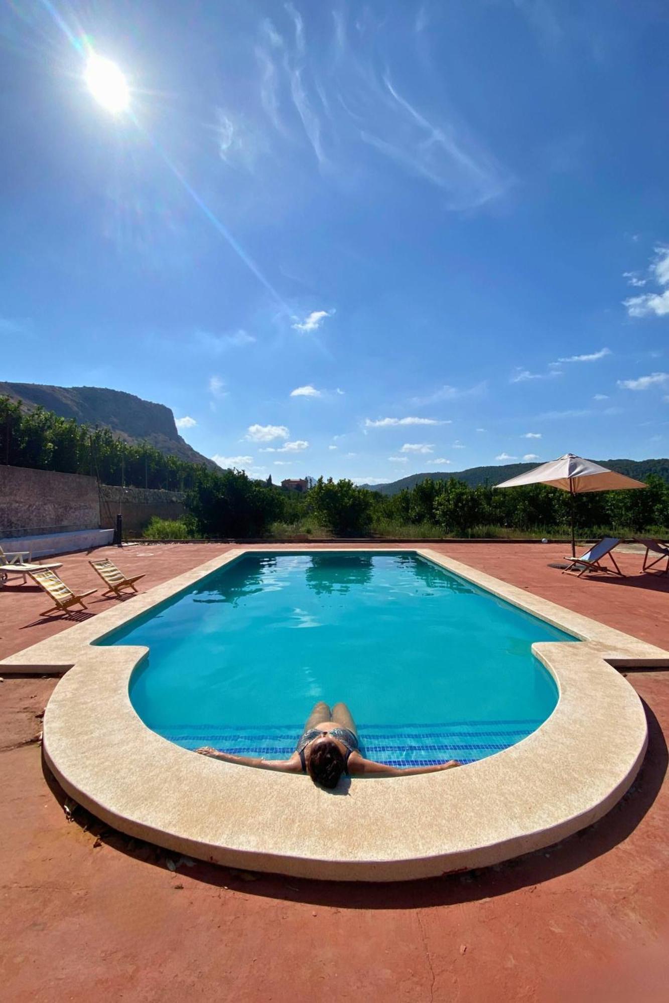 Casa Magnolia, A Rural Paradise House With Pool Alzira Exterior foto